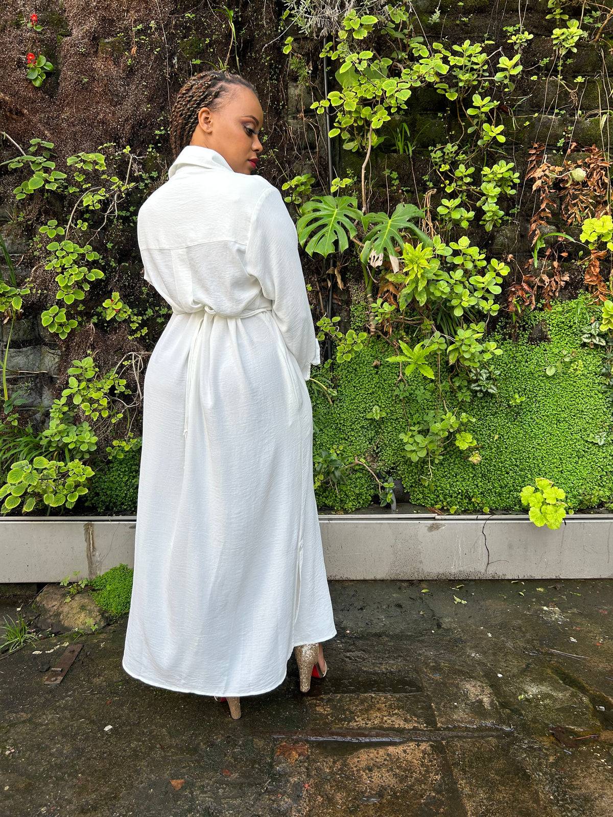 Suraiya Dress White - DR PACHANGA